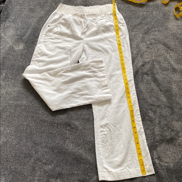 C Sono White Textured pants - Picture 3 of 10